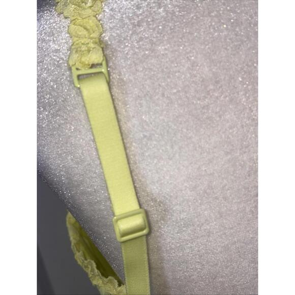 NEW Skims Stretch Lace Unlined Scoop Bra Lemonade DDD NWT - Picture 8 of 8